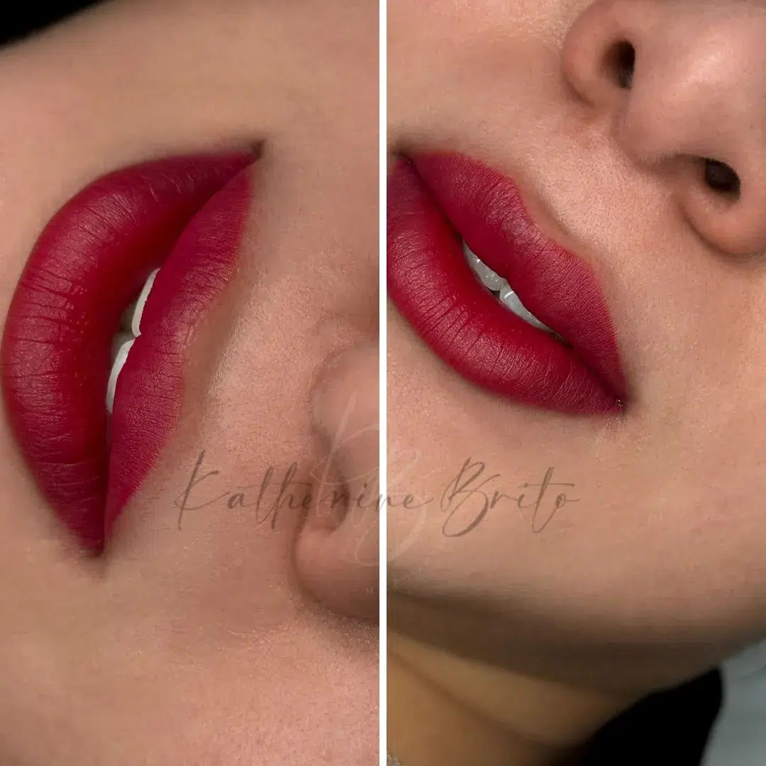 Micropigmentación de labios en Barcelona — resultado natural, Katherine Brito